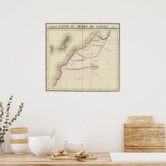 Wüste Sahara, Afrika 6 Poster (Küche)