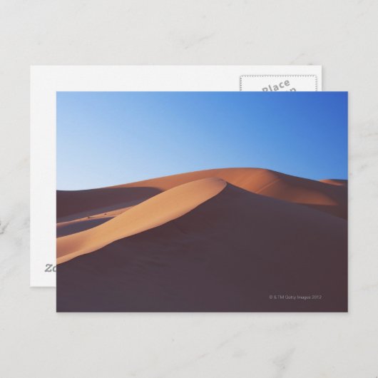 Wüste Sahara, Marokko Postkarte (Vorne/Hinten)