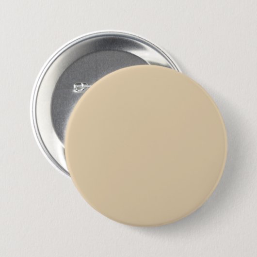 Wüste Sand E6D1B0 Farbe - Option zum Hinzufügen vo Button (Vorne & Hinten)