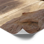 Wüste Schlicht Poster (Ecke)