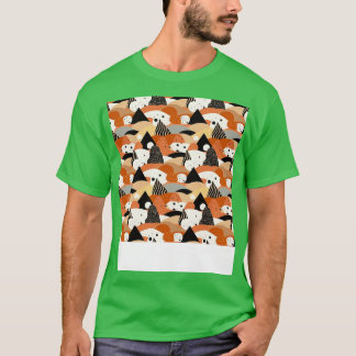 Wüste Seamless Muster Sand Dune Sahara Quicksand T-Shirt