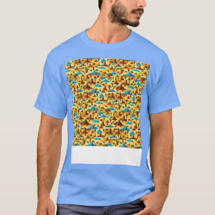 Wüste Seamless Muster Sand Dune Sahara Quicksand T-Shirt