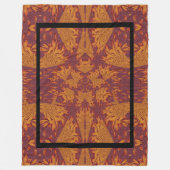 Wüste Sonnenschein 288 Fleecedecke (Vorderseite)