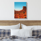 Wüste Sonnenuntergang Landschaft Leinwanddruck (Insitu (Schlafzimmer))