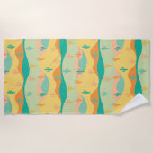 Wüste Strandtuch (Vorderseite)