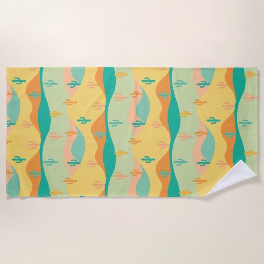 Wüste Strandtuch (Vorderseite)