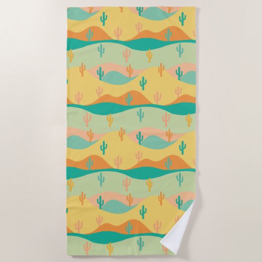 Wüste Strandtuch (Vorderseite)