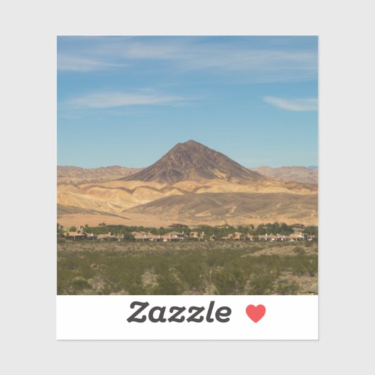 Wüste Süd Nevada Aufkleber (Blatt)