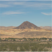 Wüste Süd Nevada Aufkleber (Vorderseite)