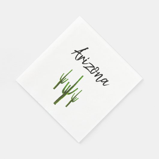 Wüste Südwest Arziona Cactus Serviette (Ecke)