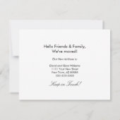 Wüste Südwest Kaktus Neue Zuhause-Bewegung Ankündigung (Rückseite)