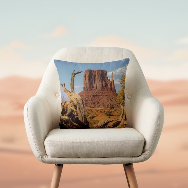 Wüste Südwest Monument Valley Throw Kissen (Von Creator hochgeladen)