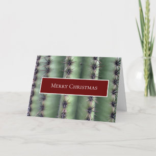 Wüste Südwest Weihnachtskaktus Karte