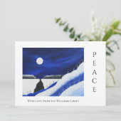 Wüste Südwesten Folk Art Weihnachten Frieden (Stehend Vorderseite)