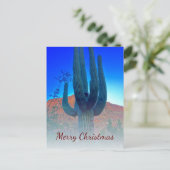 Wüste Südwestkaktus Foto Weihnachten (Stehend Vorderseite)