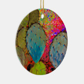 Wüste Südwestkaktus Weihnachten Keramik Ornament (Rechts)