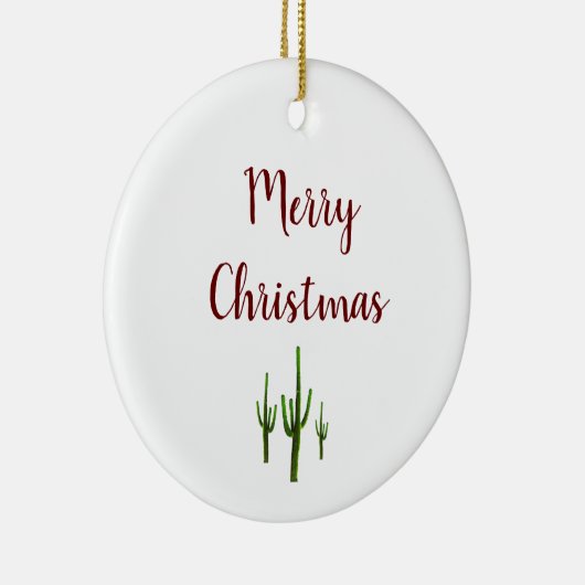 Wüste Südwestlicher Weihnachtsfeiertag Keramik Ornament (Rechts)