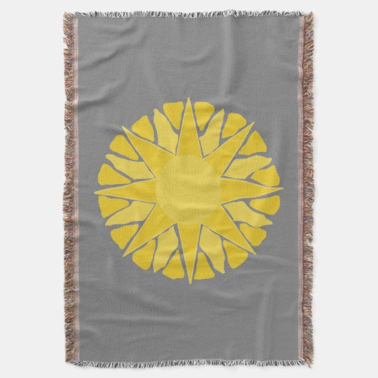 Wüste Sun! grau Decke (Vorderseite Vertikal)