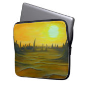 Wüste Sun Laptop Sleeve (Vorderseite Links)