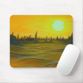 Wüste Sun Painting Mousepad (Mit Mouse)