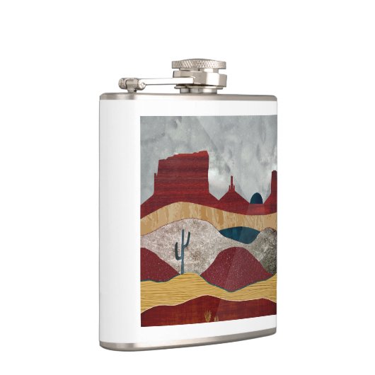 Wüste Sunrise Flachmann (Rechts)