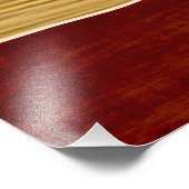 Wüste Sunrise Fotodruck (Ecke)