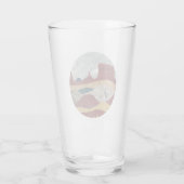 Wüste Sunrise Glas (Rückseite)