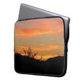 Wüste Sunrise Laptopschutzhülle (Vorderseite Links)