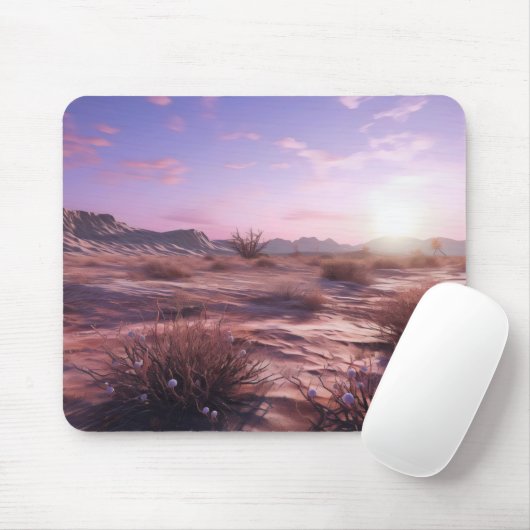 Wüste Sunrise Mousepad (Mit Mouse)