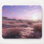 Wüste Sunrise Mousepad (Vorne)
