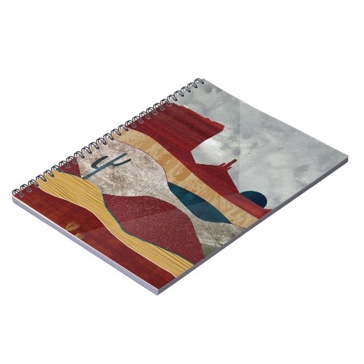 Wüste Sunrise Notizblock (Linke Seite)