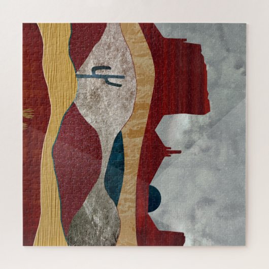 Wüste Sunrise Puzzle (Horizontal)