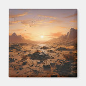 Wüste Sunset Magnet (Vorne)