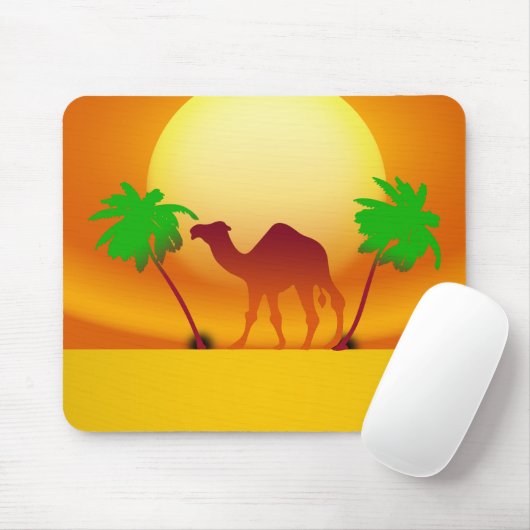 Wüste Sunset Mousepad (Mit Mouse)