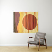 Wüste Sunset Rust Orange und Brown Wandteppich (Beispiel (Horizontal))