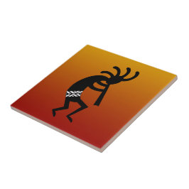 Wüste Sunset Southwest Kokopelli Keramik Tile Fliese