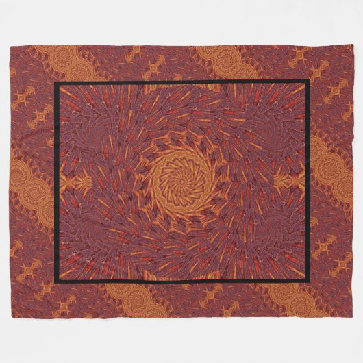 Wüste Sunshine 11 Fleecedecke (Vorderseite (Horizontal))