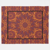 Wüste Sunshine 191 Fleecedecke (Vorderseite (Horizontal))