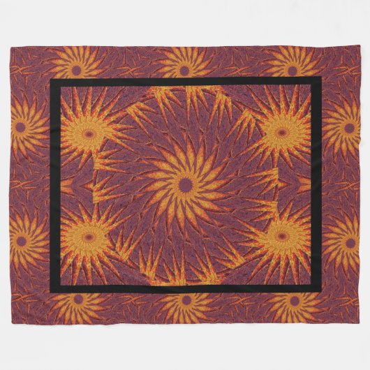 Wüste Sunshine 2 Fleecedecke (Vorderseite (Horizontal))