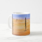 Wüste - Surreal Kaffeetasse (Vorderseite Links)