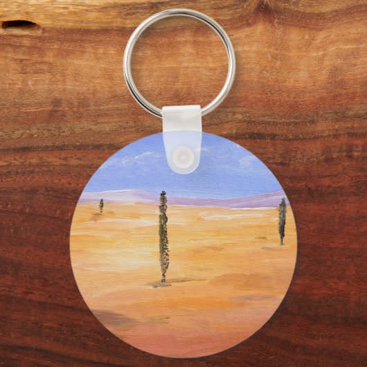 Wüste - Surreal Schlüsselanhänger (Vorderseite)
