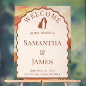 Wüste Terracotta Arch Welcome Board Acrylschild (Neutral)