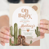 Wüste Texas Babydusche südwestliche Kakteen