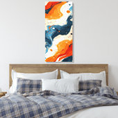 Wüste & Tiefe See Leinwanddruck (Insitu (Schlafzimmer))