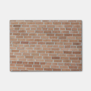 Wüste Tones Brick Wall Post-it Klebezettel