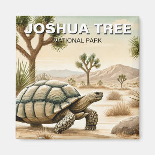 Wüste Tortoise im Joshua-Tree-Nationalpark Magnet