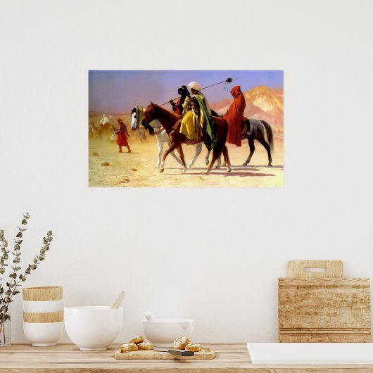 Wüste überqueren poster (Küche)