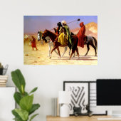 Wüste überqueren poster (Heimbüro)