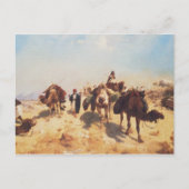 Wüste überqueren postkarte (Vorderseite)