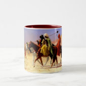 Wüste überqueren zweifarbige tasse (Mittel)